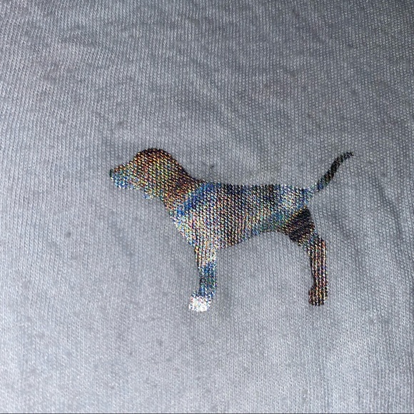 PINK V-Neck T-shirt with Sequins - Picture 6 of 9